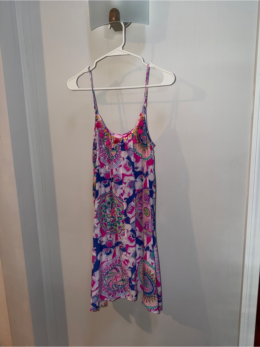 Lilly Pulitzer Play That Trunky Music Silk Rooney Dress - Picture 3 of 4